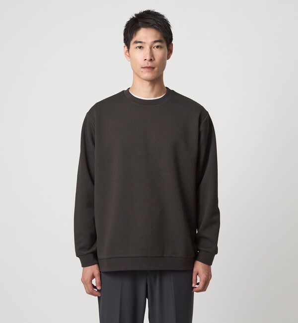 UNITED ARROWS green label relaxing「ツイル パフ クルーネック カットソー」|Tシャツ・カットソー|