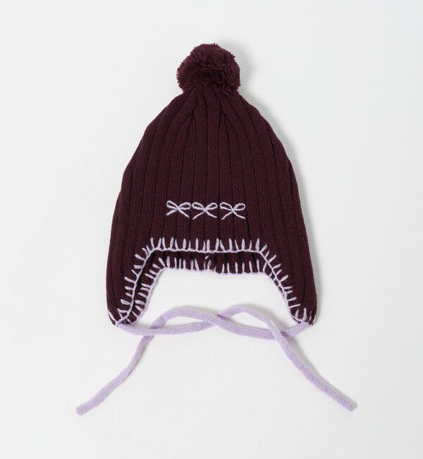 UNITED ARROWS green label relaxing「リボン ニットキャップ / キッズ」|ニット帽|