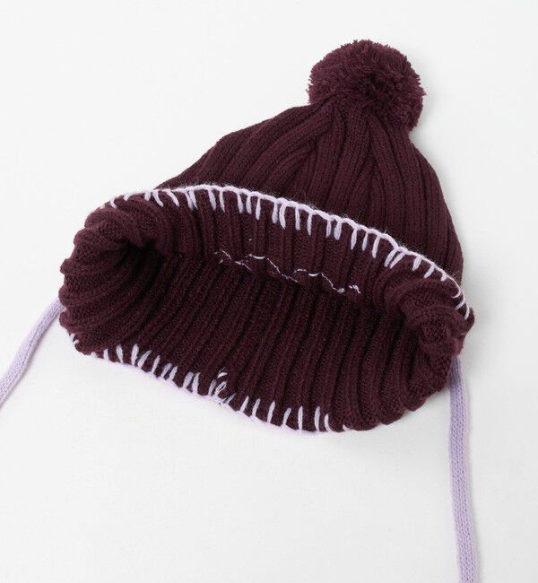 UNITED ARROWS green label relaxing「リボン ニットキャップ / キッズ」|ニット帽|