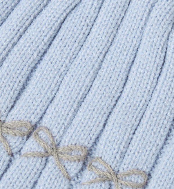 UNITED ARROWS green label relaxing「リボン ニットキャップ / キッズ」|ニット帽|