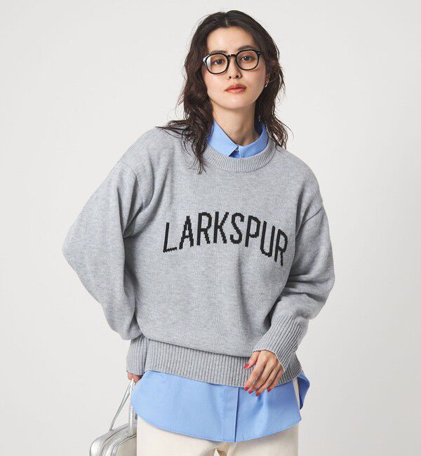 UNITED ARROWS green label relaxing「ロゴ ニット プルオーバー 2 ウォッシャブル」|ニット・セーター|