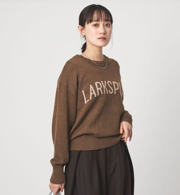 UNITED ARROWS green label relaxing「ロゴ ニット プルオーバー 2 ウォッシャブル」|ニット・セーター|