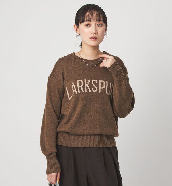 UNITED ARROWS green label relaxing「ロゴ ニット プルオーバー 2 ウォッシャブル」|ニット・セーター|