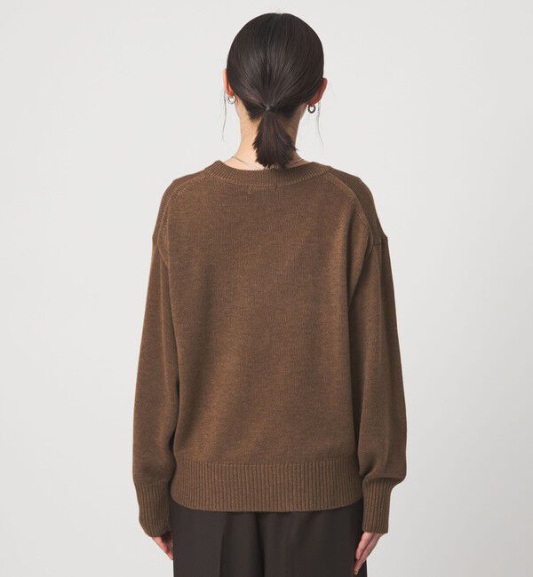 UNITED ARROWS green label relaxing「ロゴ ニット プルオーバー 2 ウォッシャブル」|ニット・セーター|