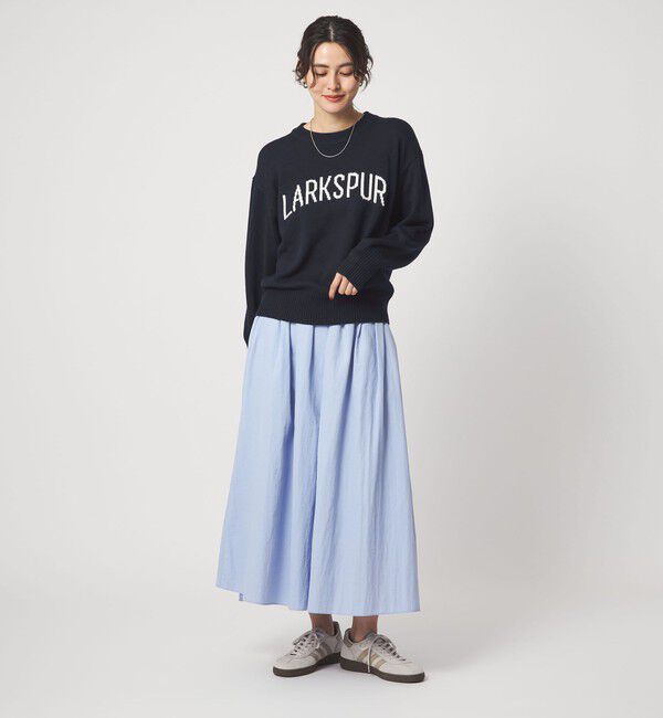 UNITED ARROWS green label relaxing「ロゴ ニット プルオーバー 2 ウォッシャブル」|ニット・セーター|