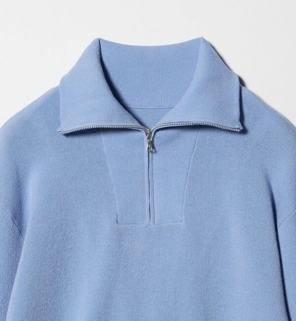 UNITED ARROWS green label relaxing「ハーフ ジップ プルオーバー ウォッシャブル」|ニット・セーター|