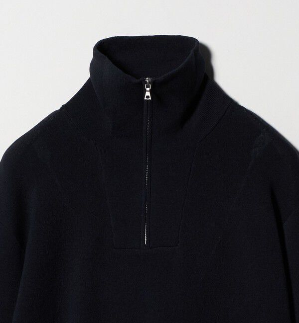 UNITED ARROWS green label relaxing「ハーフ ジップ プルオーバー ウォッシャブル」|ニット・セーター|