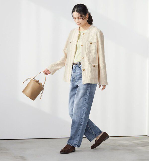 UNITED ARROWS green label relaxing「［size SHORT/TALLあり］ストレート デニム」|デニム|