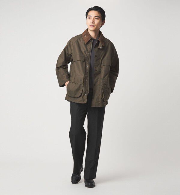 UNITED ARROWS green label relaxing「TW タンブラー 2プリーツ ワイド スラックス」|スラックス|