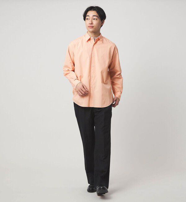 UNITED ARROWS green label relaxing「コットン ブロード ガーメントダイ レギュラーカラー 長袖 シャツ」|シャツ・ブラウス|