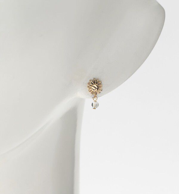 UNITED ARROWS green label relaxing「＜ANNA SOTTILOTTA＞フラワーモチーフ ピアス」|ピアス|