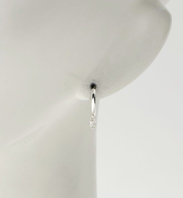 UNITED ARROWS green label relaxing「＜ANNA SOTTILOTTA＞モチーフ付き フープピアス」|ピアス|