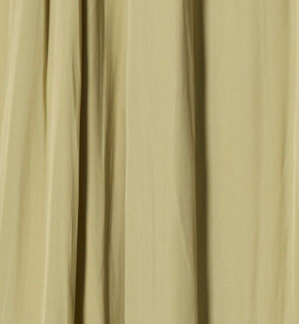 UNITED ARROWS green label relaxing「サテン ギャザー ショートスリーブ ワンピース 2」|ワンピース|