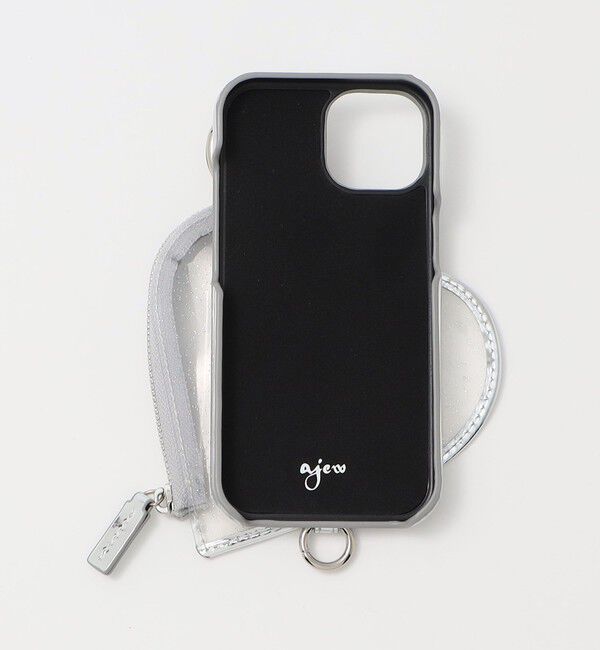BEAUTY&YOUTH UNITED ARROWS「＜ajew＞PVC HEART PLANET POCKET iPhone15ケース」|モバイルケース|