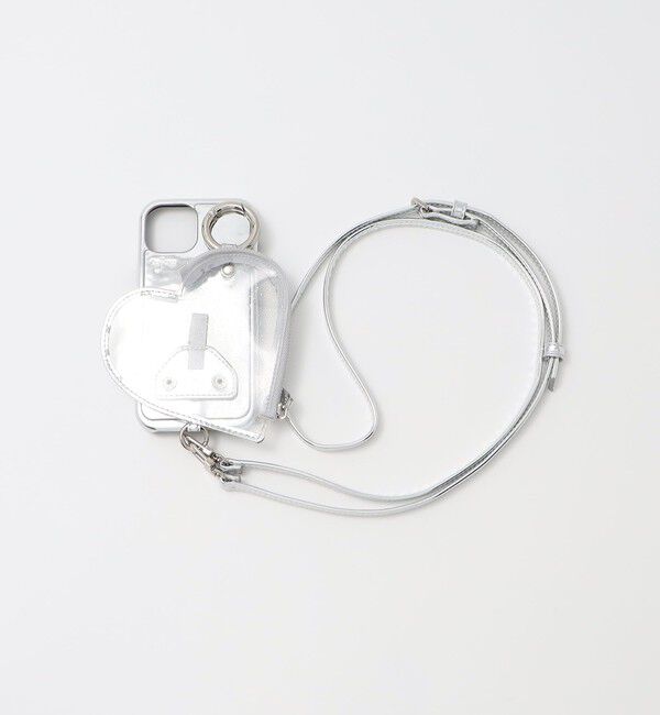 BEAUTY&YOUTH UNITED ARROWS「＜ajew＞PVC HEART PLANET POCKET iPhone15ケース」|モバイルケース|