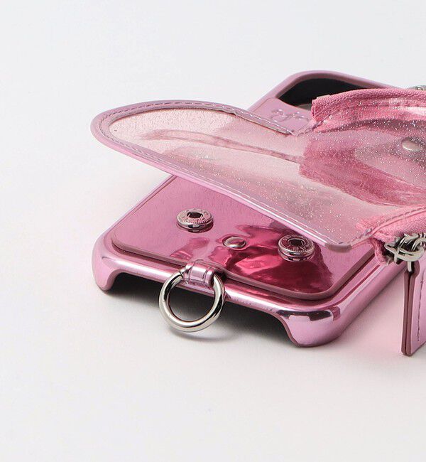 BEAUTY&YOUTH UNITED ARROWS「＜ajew＞PVC HEART PLANET POCKET iPhone15ケース」|モバイルケース|