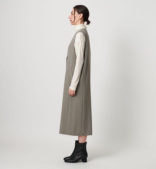 BEAUTY&YOUTH UNITED ARROWS「ポリエステルブレンド ジレ&ジャンパースカート 2WAY」|ワンピース|