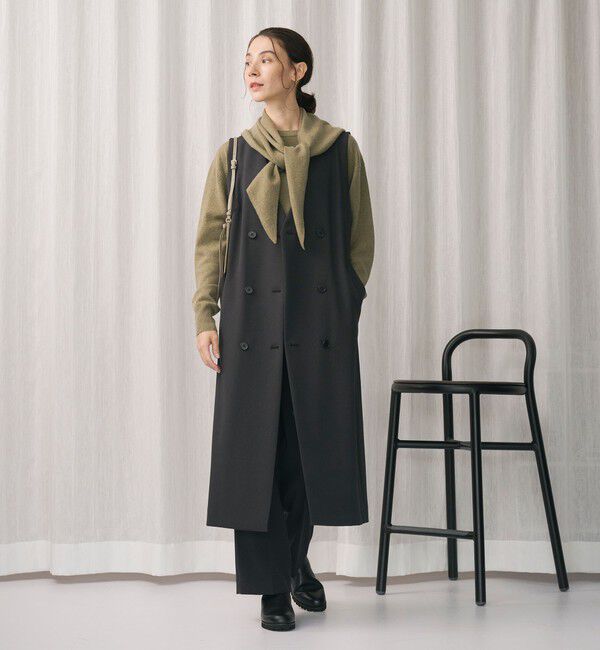 BEAUTY&YOUTH UNITED ARROWS「ポリエステルブレンド ジレ&ジャンパースカート 2WAY」|ワンピース|