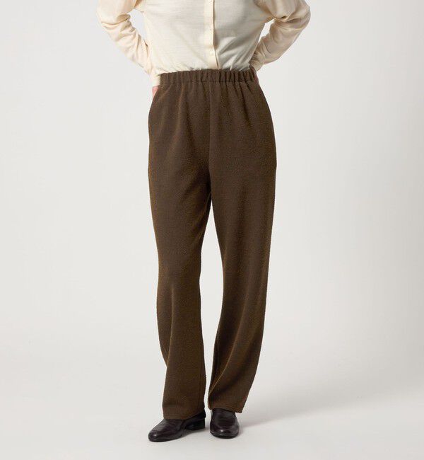 STEVEN ALAN「＜Steven Alan＞ブークレ ダンボール パンツ」|チノ|DK.BROWN