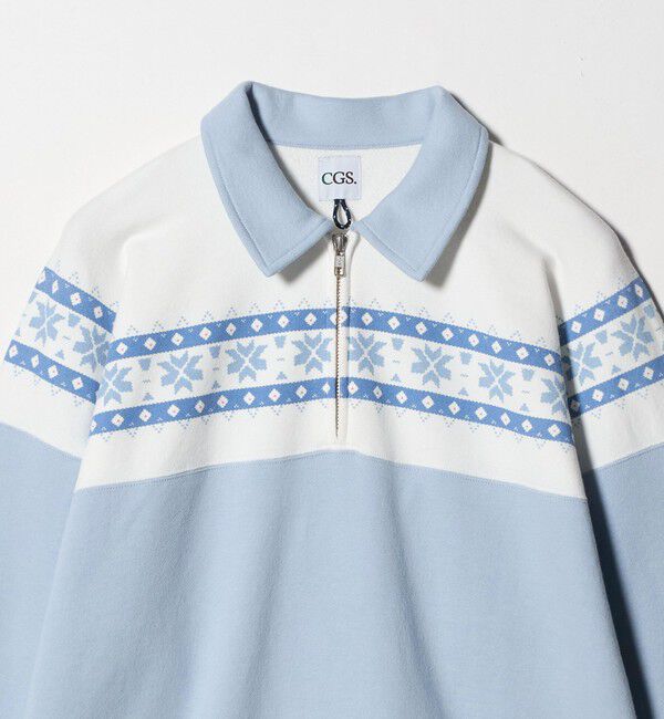 California General Store「＜CGS.＞スノー ハーフ ジップ スウェット」|スウェット・ジャージ|