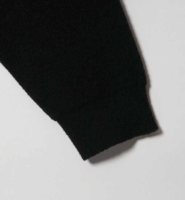 MONKEY TIME「プレーティング クロップド Vネック ニット」|ニット・セーター|