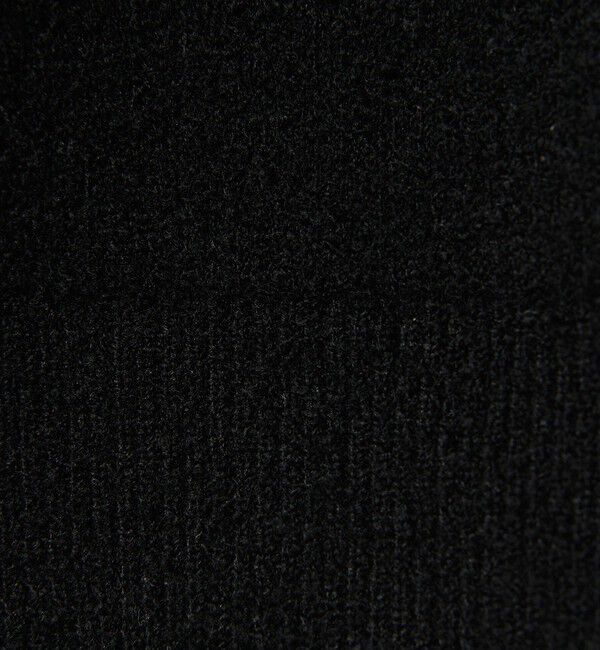 MONKEY TIME「プレーティング クロップド Vネック ニット」|ニット・セーター|