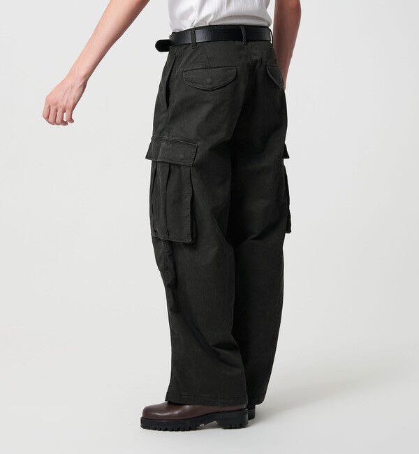 MONKEY TIME「ピグメント プリント カーゴ パンツ -セットアップ対応-」|チノ|