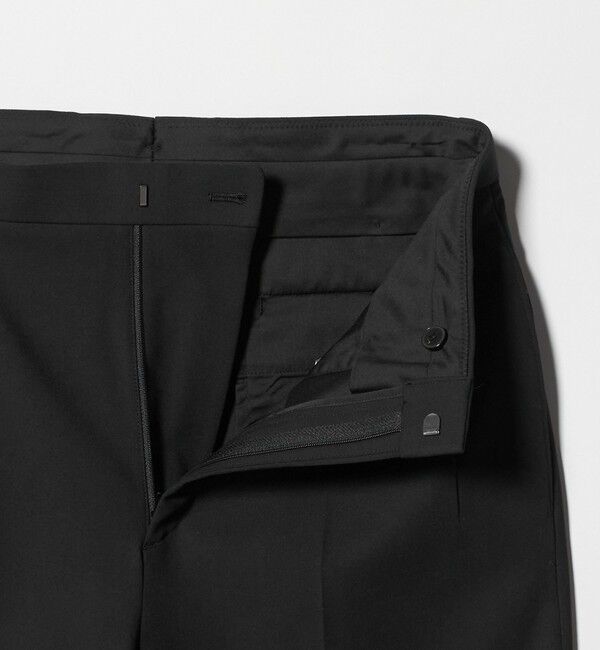 BEAUTY&YOUTH UNITED ARROWS「ダブル T/R 2プリーツ ボリューム スラックス NO.9 ウォッシャブル」|チノ|