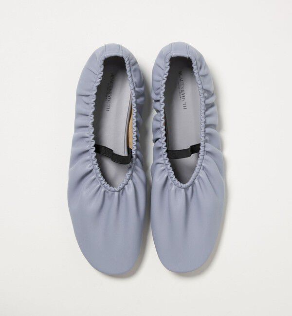 BEAUTY&YOUTH UNITED ARROWS「ギャザー バレエシューズ」|バレエシューズ|