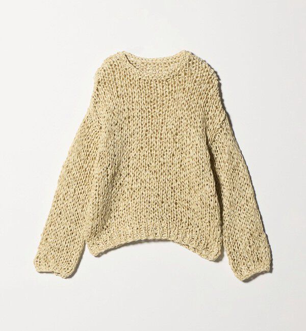 BEAUTY&YOUTH UNITED ARROWS「テープヤーン ローゲージ ニットプルオーバー」|ニット・セーター|