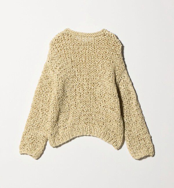 BEAUTY&YOUTH UNITED ARROWS「テープヤーン ローゲージ ニットプルオーバー」|ニット・セーター|