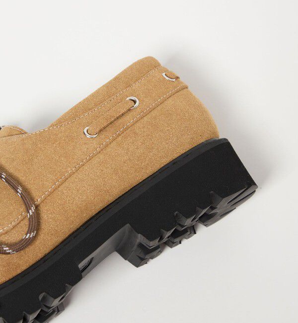 BEAUTY&YOUTH UNITED ARROWS「3WAY デッキシューズ ベージュ」|デッキシューズ|