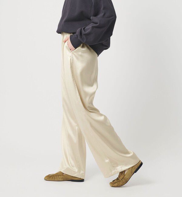 BEAUTY&YOUTH UNITED ARROWS「チンツゴム ワイドパンツ ウォッシャブル」|その他|