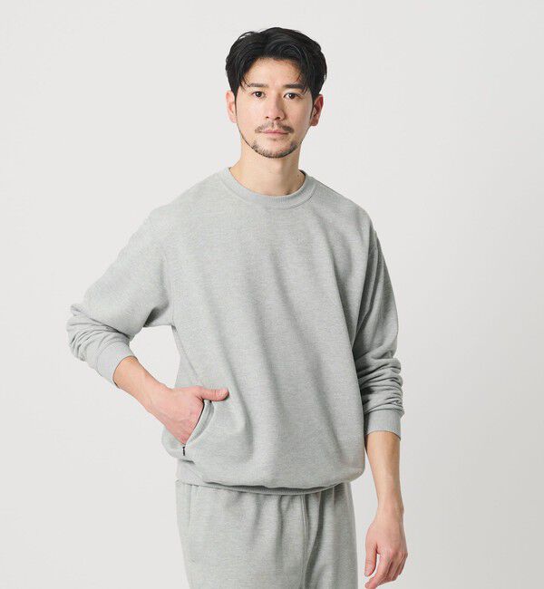 BEAUTY&YOUTH UNITED ARROWS「【WEB限定 WARDROBE SMART】エアロノット スウェット/セットアップ対応【吸水速乾・UVカット】」|スウェット・ジャージ|
