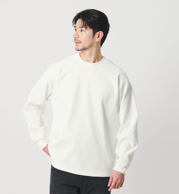 BEAUTY&YOUTH UNITED ARROWS「【WEB限定 WARDROBE SMART】テックサーマル アジャスト カットソー【吸水速乾】」|Tシャツ・カットソー|