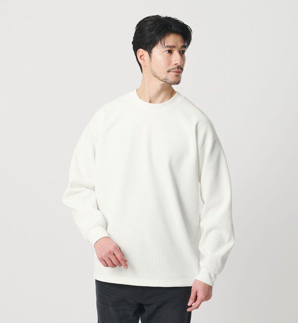 BEAUTY&YOUTH UNITED ARROWS「【WEB限定 WARDROBE SMART】テックサーマル アジャスト カットソー【吸水速乾】」|Tシャツ・カットソー|