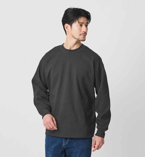 BEAUTY&YOUTH UNITED ARROWS「【WEB限定 WARDROBE SMART】テックサーマル アジャスト カットソー【吸水速乾】」|Tシャツ・カットソー|