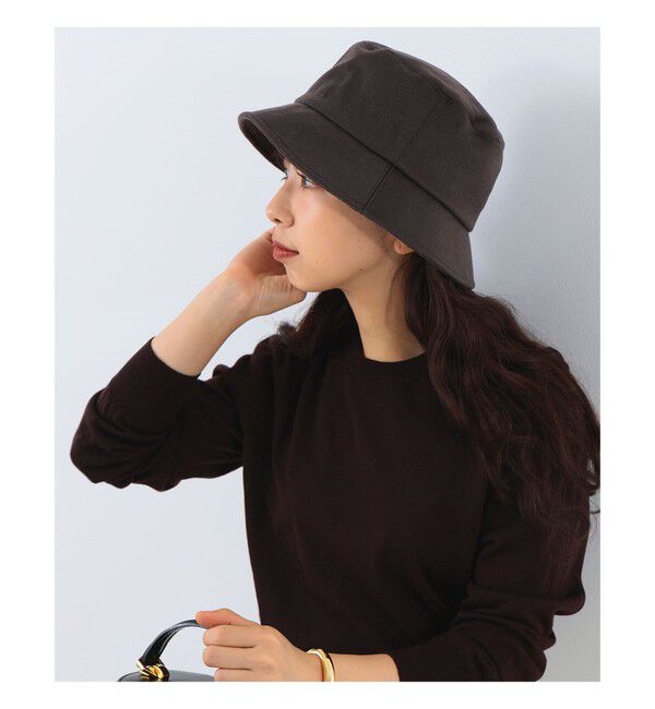 Demi-Luxe BEAMS 「KIJIMA TAKAYUKI / カシミヤ バケットハット」|ハット|TAUPE