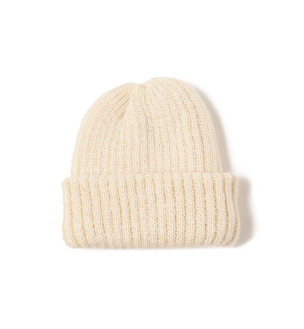 Demi-Luxe BEAMS 「〈WOMEN〉KIJIMA TAKAYUKI / アルパカ ビーニー」|ハット|OFF_WHITE