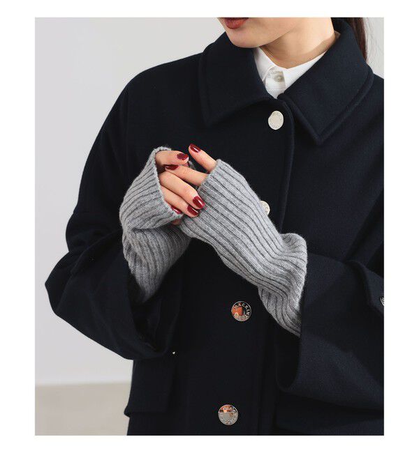 Demi-Luxe BEAMS 「ASAUCE MELER / カシミヤ リブ アーム ウォーマー」|手袋|