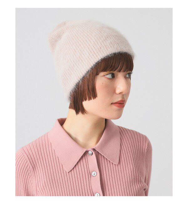 Ray BEAMS 「アンゴラ混 ビーニー」|その他|BEIGE