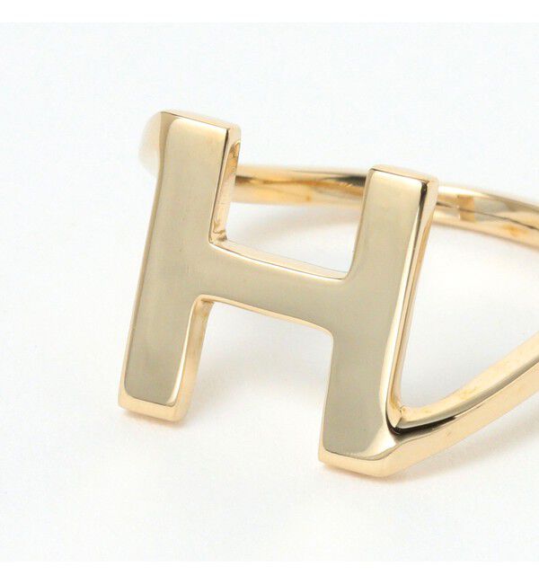 BEAMSBOY「ブラス イニシャル リング」|その他|