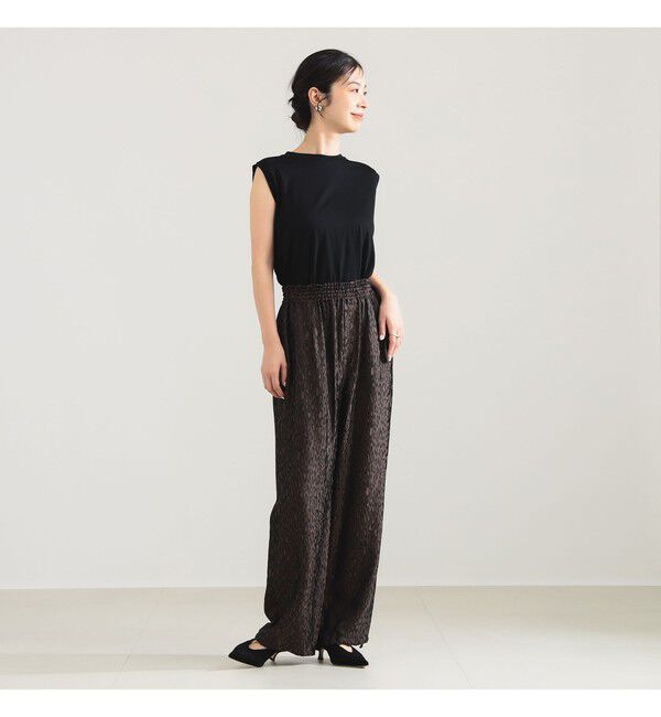 Demi-Luxe BEAMS 「ウォッシャブル ウール ノースリーブ Tシャツ」|Tシャツ・カットソー|