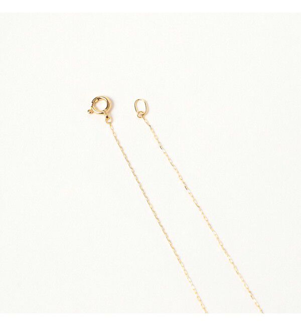 Demi-Luxe BEAMS 「wePERM / スターリングライトチェーン 2ビーズ ネックレス ゴールド」|その他|