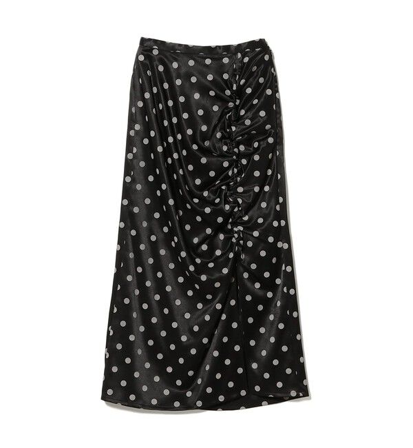 Ray BEAMS 「ドット サテン フリル スカート」|スカート|