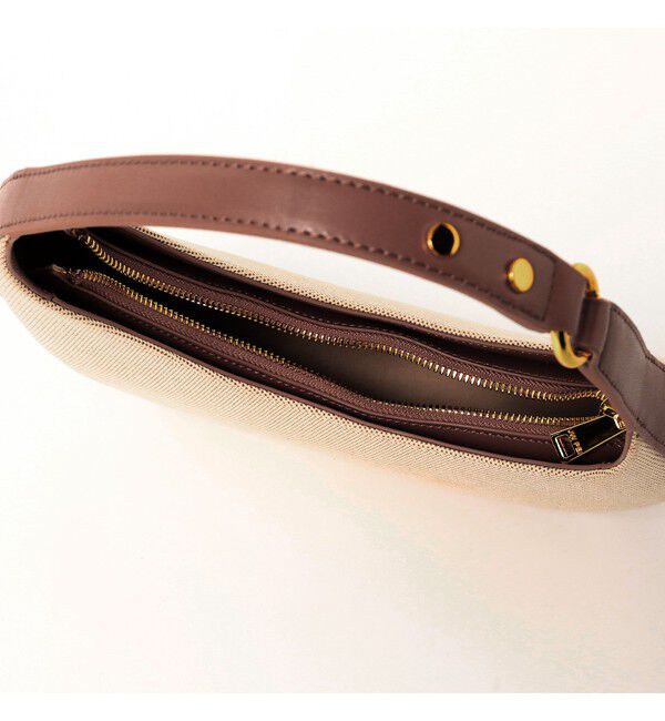 Ray BEAMS 「【WEB限定】JW PEI / Harlee shoulder bag BROWN CANVAS」|ショルダー・メッセンジャー|