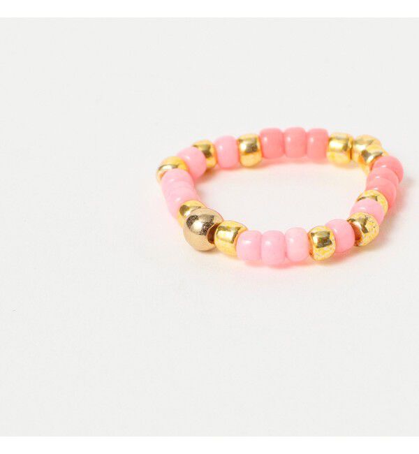 BEAMSBOY「淡水パール &times; ビーズ リング 2P」|その他|