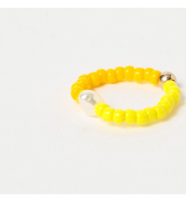 BEAMSBOY「淡水パール &times; ビーズ リング 2P」|その他|