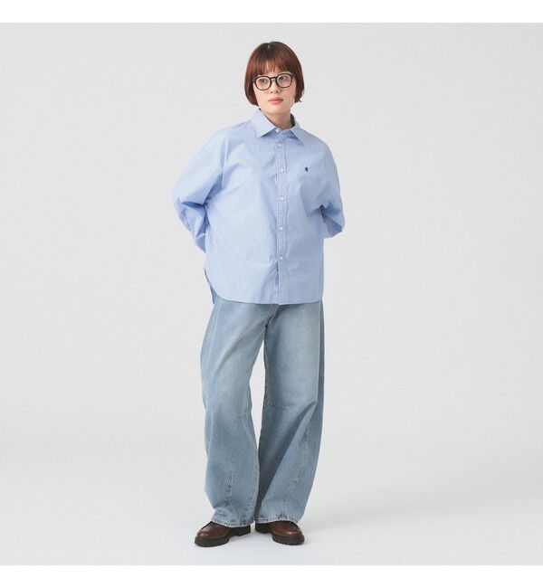 Ray BEAMS 「【別注】Gymphlex / ストライプ シャツ」|シャツ・ブラウス|