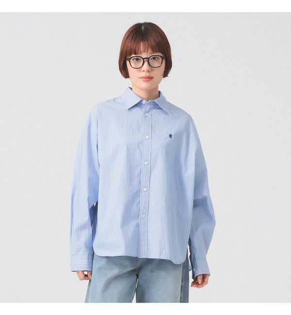 Ray BEAMS 「【別注】Gymphlex / ストライプ シャツ」|シャツ・ブラウス|